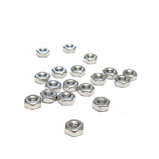 M3 SS Hex Nut – 10pcs M3 SS Hex Nut – 10pcs
