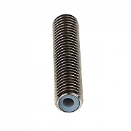 M6x30mm Stainless Steel Nozzle Throat with Teflon Tube for 3D Printer 1.75mm Extruder