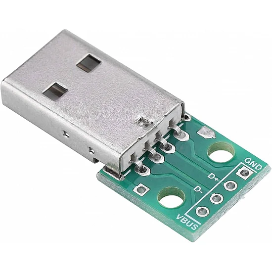 Male USB to Dip Mini 5P Plug Adapter Board Male USB to Dip Mini 5P Plug Adapter Board