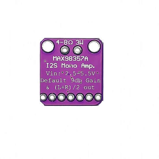 MAX98357 I2S 3W CLASS D Audio Amplifier Module MAX98357 I2S 3W CLASS D Audio Amplifier Module