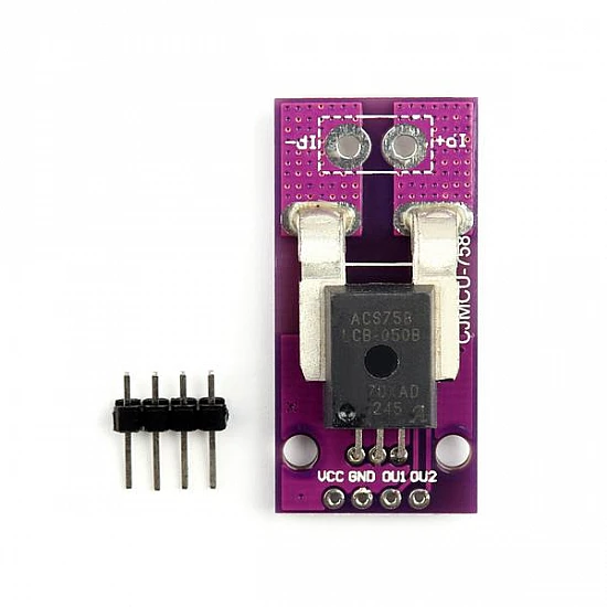MCU-758 ACS758LCB-050B-PFF-T Linear Current Sensor Module MCU-758 ACS758LCB-050B-PFF-T Linear Current Sensor Module