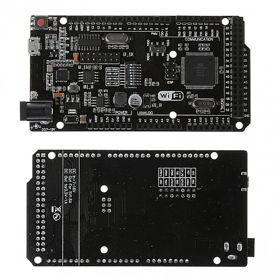 Mega +WiFi R3 Atmega2560+NodeMCU ESP8266 32Mb Memory USB-TTL CH340G Compatible for Arduino Mega Mega +WiFi R3 Atmega2560+NodeMCU ESP8266 32Mb Memory USB-TTL CH340G Compatible for Arduino Mega