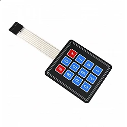 12 Keys 3x4 Matrix - Membrane Type Keypad - importdukan.com