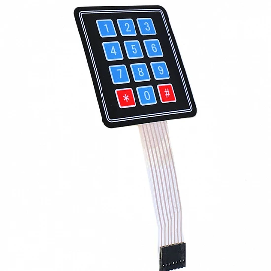 12 Keys 3x4 Matrix - Membrane Type Keypad - Arduino 12 Keys 3x4 Matrix - Membrane Type Keypad - Sensor - Arduino