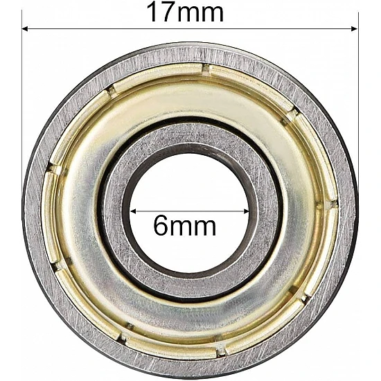 Mini Ball Bearing | 606ZZ(6x17x6) Mini Ball Bearing | 606ZZ(6x17x6)