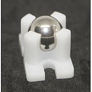 Mini vacuum steel ball caster wheel