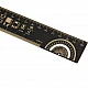 Multipurpose PCB Ruler 25cm Multipurpose PCB Ruler 25cm