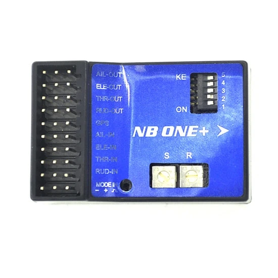 NB One+ 32 Bit Flight Controller Built-in 6-Axis Gyro with Altitude Hold Mode + GPS Module for FPV RC Fixed wing NB One+ 32 Bit Flight Controller Built-in 6-Axis Gyro with Altitude Hold Mode + GPS Module for FPV RC Fixed wing