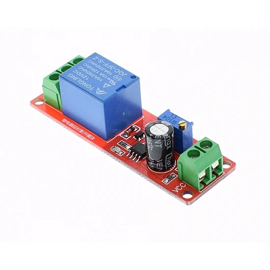 NE555 Delay Timer Switch Adjustable 12V Relay Module NE555 Delay Timer Switch Adjustable 12V Relay Module