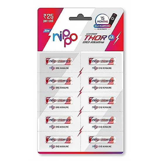 Nippo Thor Alkaline AA Battery1.5V Nippo Thor Alkaline AA Battery1.5V