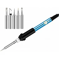  60W Temperature Controller Soldering Iron with Adjustable Iron Bits