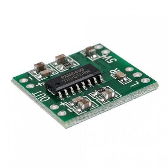 PAM8403 5V 2-Channel Stereo Audio Amplifier PAM8403 5V 2-Channel Stereo Audio Amplifier