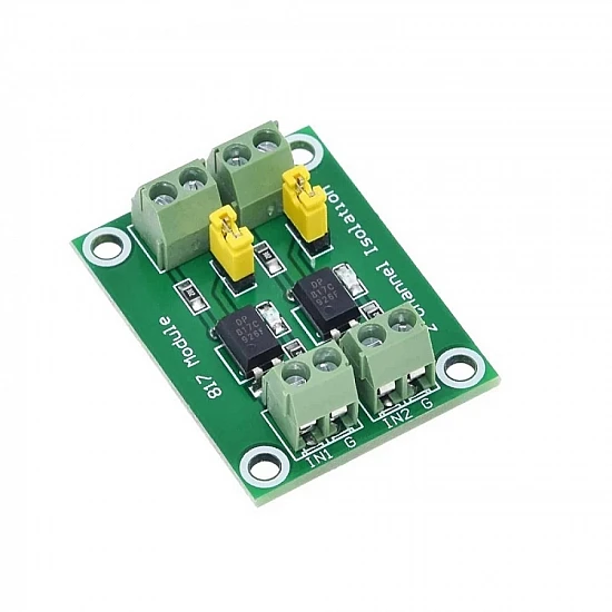 PC 817 2 Channel Optocoupler Isolation Board Voltage Control Switching Module PC 817 2 Channel Optocoupler Isolation Board Voltage Control Switching Module