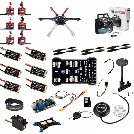 Premium Hexacopter Drone Combo Set with Pixhawk For Flower Dropping Drone Premium Hexacopter Drone Combo Set with Pixhawk For Flower Dropping Drone