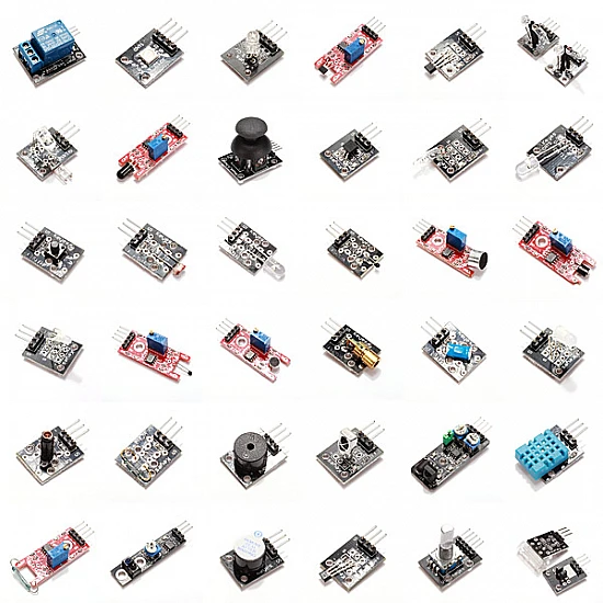 37 In 1 Sensors Set Kit For Arduino - Arduino 37 In 1 Sensors Set Kit For Arduino - Sensor - Arduino