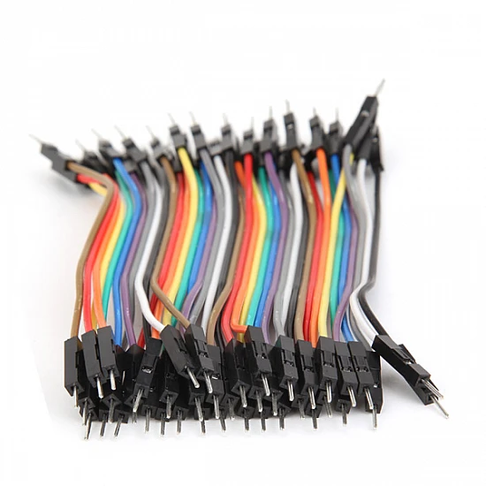 20cm Male To Male Jumper Cable Wire For Arduino - 10pcs - Arduino 20cm Male To Male Jumper Cable Wire For Arduino - 10pcs - Other - Arduino