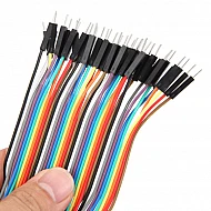 20cm Male To Male Jumper Cable Wire For Arduino - 10pcs