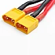 XT60 Parallel Connector 1 Female 2 Male - Multirotor XT60 Parallel Connector 1 Female 2 Male - Other - Multirotor