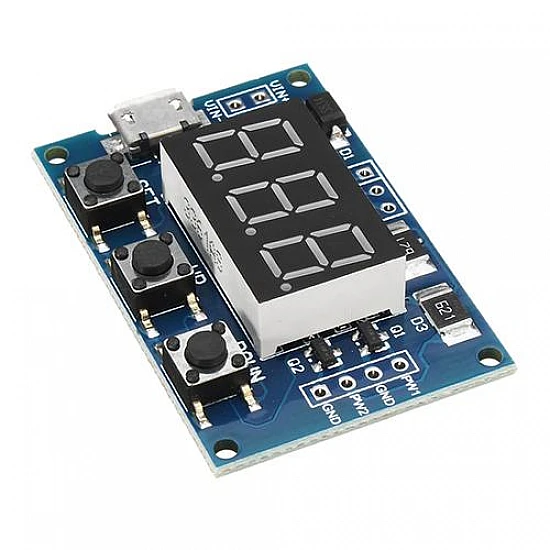 PWM Pulse Frequency and Duty Cycle Adjustable 2 Channel Signal Generator Module for Square and Rectangular Wave PWM Pulse Frequency and Duty Cycle Adjustable 2 Channel Signal Generator Module for Square and Rectangular Wave