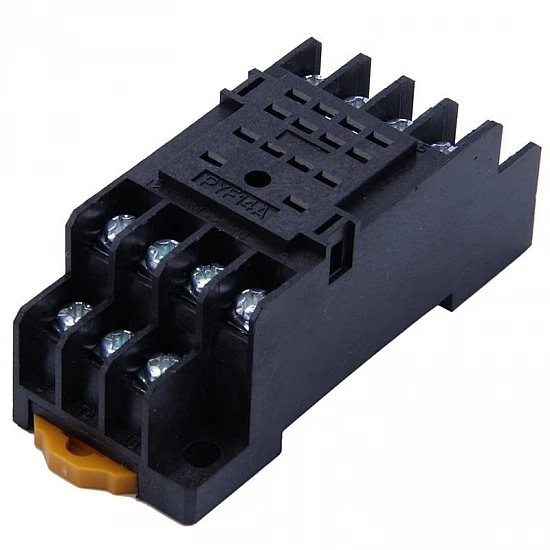 PYF14A 14 Pin DIN Rail Power Relay Socket Base PYF14A 14 Pin DIN Rail Power Relay Socket Base