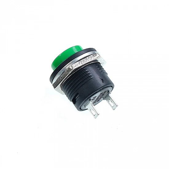 R13-507 Self-reset Button Switch |16MM | Green R13-507 Self-reset Button Switch |16MM | Green