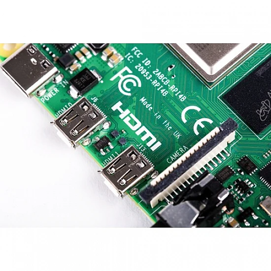 Raspberry Pi 4 Model-B with 4 GB RAM - Raspberry Pi 4 Model-B with 4 GB RAM - -