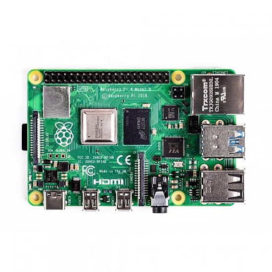 Raspberry Pi 4 Model-B with 4 GB RAM - Raspberry Pi 4 Model-B with 4 GB RAM - -