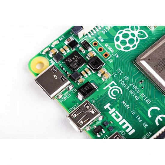 Raspberry Pi 4 Model-B with 4 GB RAM - Raspberry Pi 4 Model-B with 4 GB RAM - -