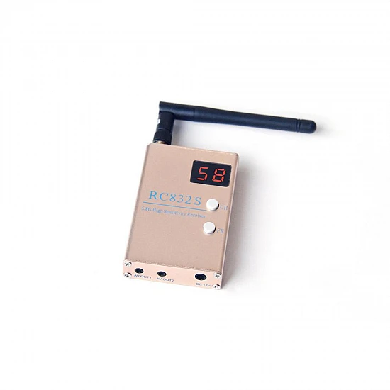 RC832S 5.8G 32CH Wireless AV High Sensitivity Receiver RC832S 5.8G 32CH Wireless AV High Sensitivity Receiver