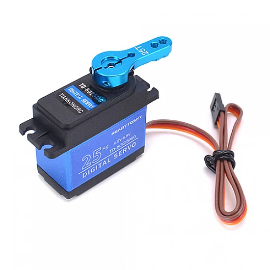 Readytosky 25KG 180 degree Digital Gear Metal Coreless Servo Motor Readytosky 25KG 180 degree Digital Gear Metal Coreless Servo Motor