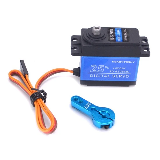 Readytosky 25KG 180 degree Digital Gear Metal Coreless Servo Motor Readytosky 25KG 180 degree Digital Gear Metal Coreless Servo Motor