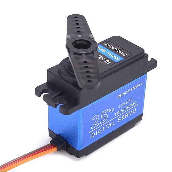 Readytosky 25KG 180 degree Digital Gear Metal Coreless Servo Motor Readytosky 25KG 180 degree Digital Gear Metal Coreless Servo Motor