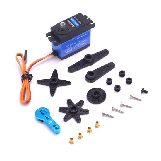 Readytosky 25KG 180 degree Digital Gear Metal Coreless Servo Motor Readytosky 25KG 180 degree Digital Gear Metal Coreless Servo Motor