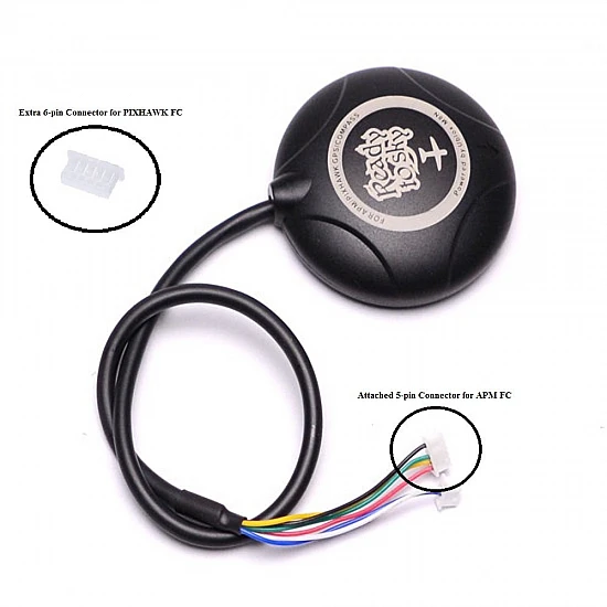 Readytosky Ublox NEO-M8N GPS with Compass for APM with Extra Connector for Pixhawk Readytosky Ublox NEO-M8N GPS with Compass for APM with Extra Connector for Pixhawk