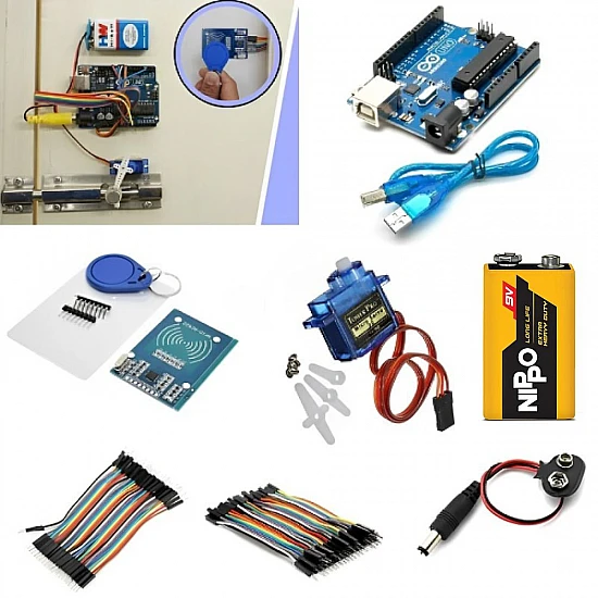 RFID Door Lock Project Kit - Arduino Project RFID Door Lock Project Kit - Arduino Project