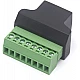 RJ45 Female to 8 Pin Screw Terminal Adaptor RJ45 Female to 8 Pin Screw Terminal Adaptor