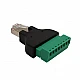 RJ45 Male to 8 Pin Screw Terminal Adaptor RJ45 Male to 8 Pin Screw Terminal Adaptor