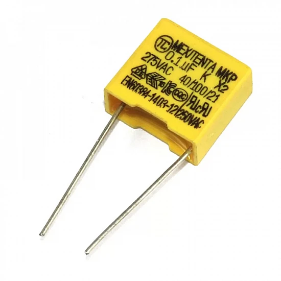 Safety Capacitor 275V 104 0.1uF 15mm 100nF Safety Capacitor 275V 104 0.1uF 15mm 100nF
