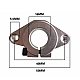 SHF16 16mm Horizontal Linear Rail Shaft Bracket for 3D Printers SHF16 16mm Horizontal Linear Rail Shaft Bracket for 3D Printers