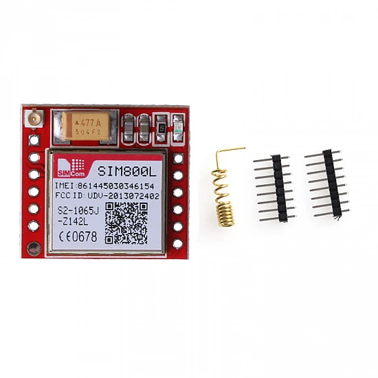 SIM800L GPRS GSM Module Micro SIM Card Quad-band TTL Serial Port SIM800L GPRS GSM Module Micro SIM Card Quad-band TTL Serial Port