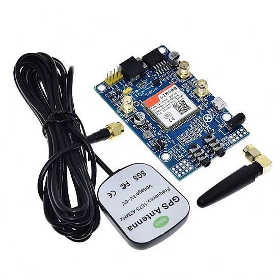 SIM808 GSM/GPRS/GPS Module with GSM and GPS Antenna SIM808 GSM/GPRS/GPS Module with GSM and GPS Antenna