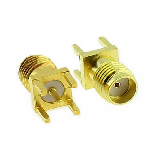 SMA Female for PCB Straight Type Through Hole Connector With Cap SMA Female for PCB Straight Type Through Hole Connector With Cap