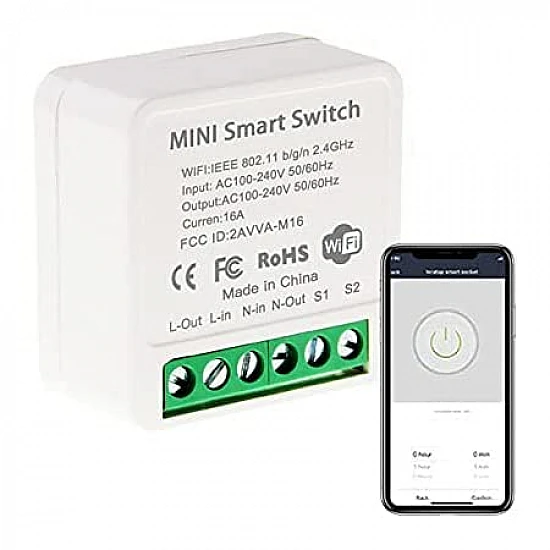 Smart Wireless WIFI 16A Switch Work with Alexa , Smart life app, Google home and IFTTT Smart Wireless WIFI 16A Switch Work with Alexa , Smart life app, Google home and IFTTT