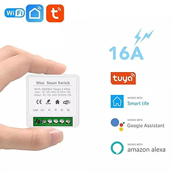 Smart Wireless WIFI 16A Switch Work with Alexa , Smart life app, Google home and IFTTT Smart Wireless WIFI 16A Switch Work with Alexa , Smart life app, Google home and IFTTT