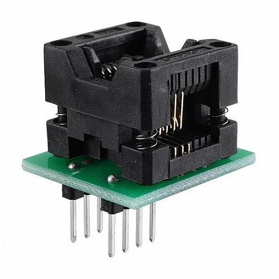 SOP8 DIP8 SA602 Golden Plated IC Test Adapter Socket 150mil SOP8 DIP8 SA602 Golden Plated IC Test Adapter Socket 150mil