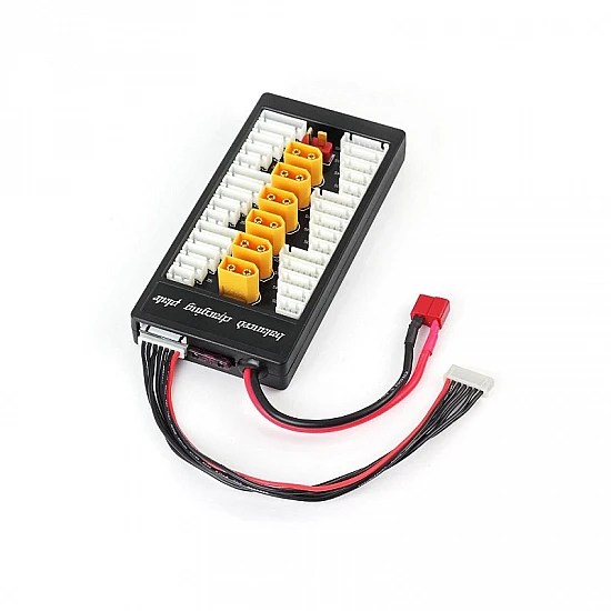 T Plug Female Connector XT60 Plug 2-6S Lipo Battery Parallel Charging Board