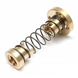 T8 Anti-backlash Spring Loaded Nut For 8mm Threaded Rod Lead Screw (2*2mm)