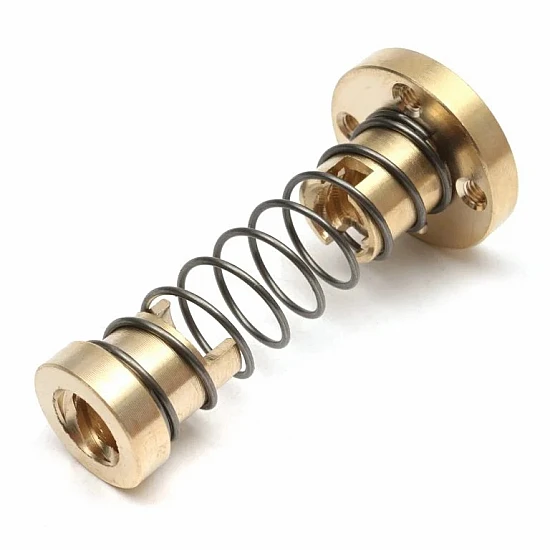 T8 Anti-backlash Spring Loaded Nut For 8mm Threaded Rod Lead Screw T8 Anti-backlash Spring Loaded Nut For 8mm Threaded Rod Lead Screw