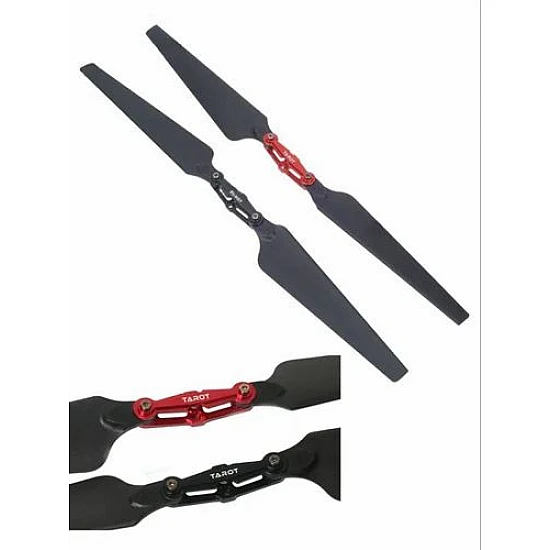 Tarot 1760 High Efficiency 17inch Folding Propeller Pair (CW+CCW) With Mounting Clips Tarot 1760 High Efficiency 17inch Folding Propeller Pair (CW+CCW) With Mounting Clips