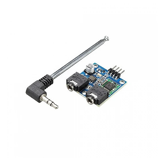TEA5767 Stereo FM Radio Module with Detachable Antenna TEA5767 Stereo FM Radio Module with Detachable Antenna